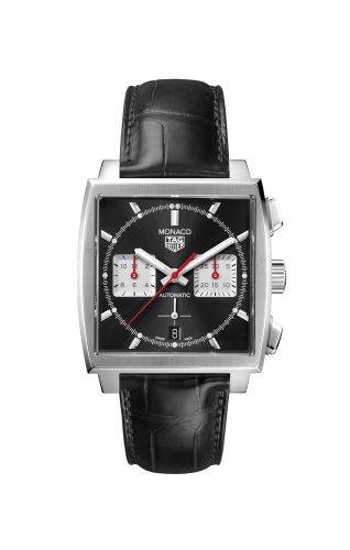 TAG Heuer Monaco Calibre Heuer 02 Stainless Steel / Black